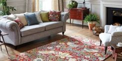 William Morris ,  sa nouvelle collection de tapis ,STYLE/LYBRARY