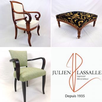 julien lassalle tapissier décorateur en Drôme