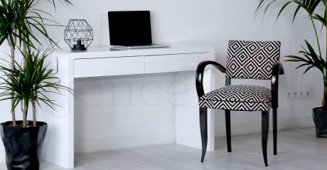 Fauteuil Bridge rfection complte tissu graphique