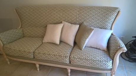 Changement du tissu.